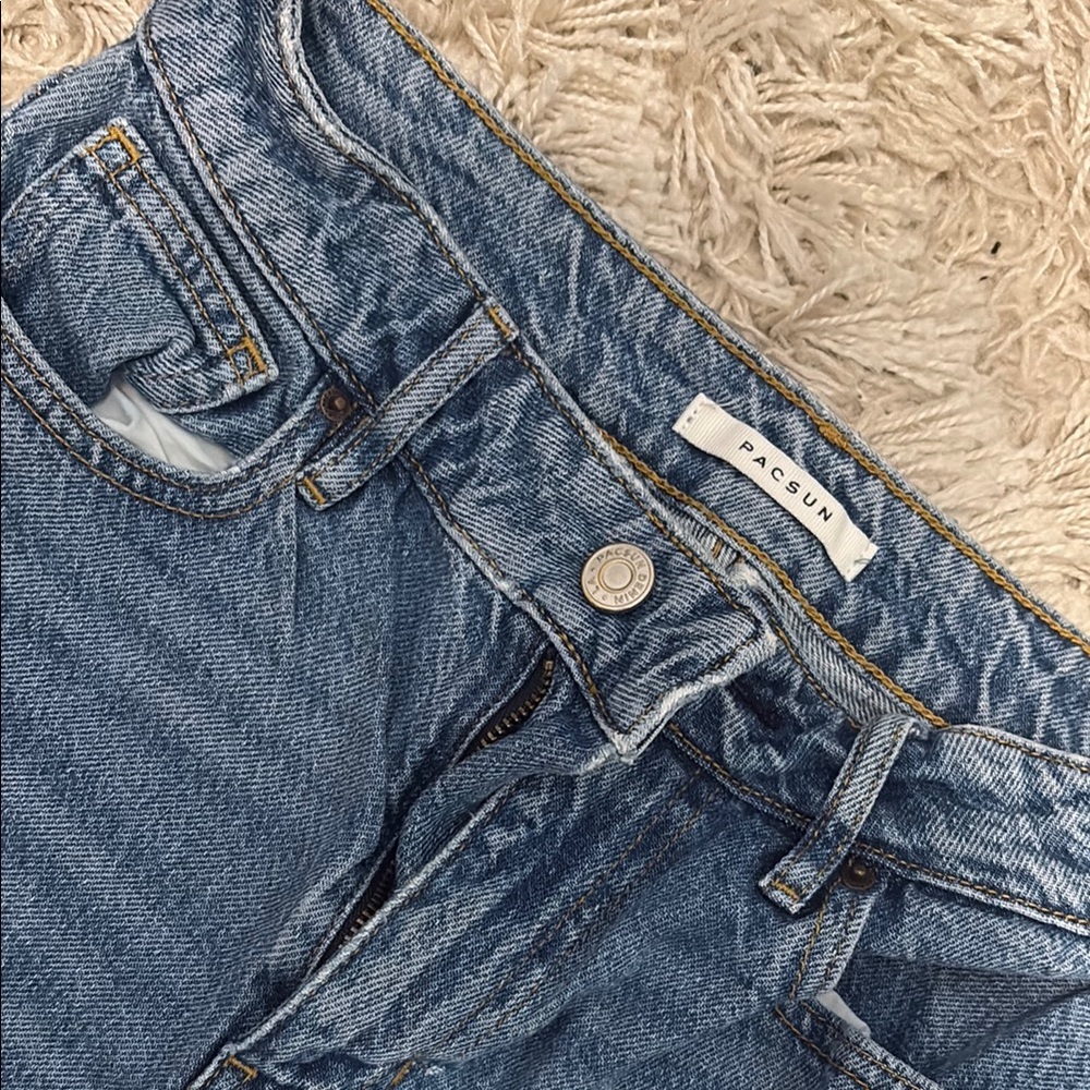 PacSun Dark Wash Mom Jean